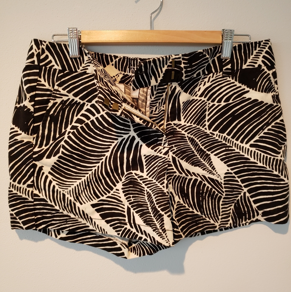 Ann Taylor Loft Tropical Print Shorts